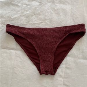 H&M Sparkly Bikini Bottoms US 8